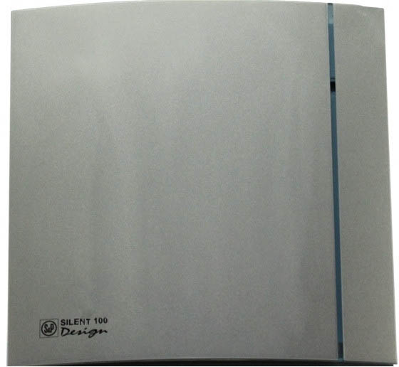 Вентилятор накладной Soler and Palau SILENT-100 CZ SILVER DESIGN-3C 5210603400 Вентилятор накладной Soler and Palau SILENT-100 CZ SILVER DESIGN-3C 5210603400