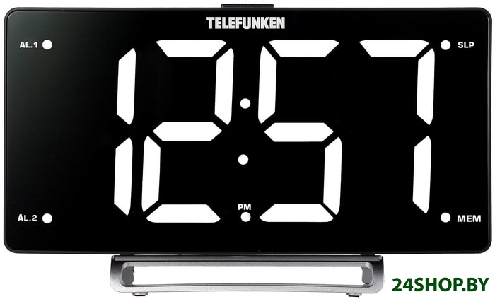 Радиочасы TELEFUNKEN TF-1711U (черный/белый) Радиочасы TELEFUNKEN TF-1711U (черный/белый)