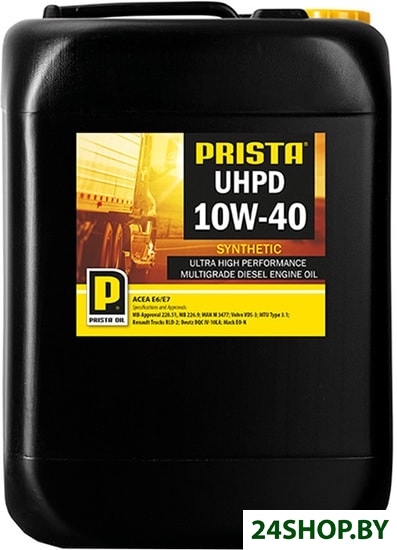Моторное масло Prista UHPD 10W-40 20л Моторное масло Prista UHPD 10W-40 20л