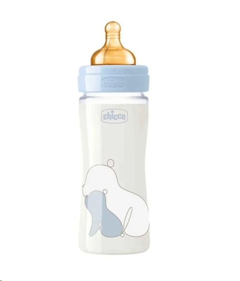 Бутылочка Chicco Original Touch Glass Boy 240 мл (0 м+) (8058664121854) Бутылочка Chicco Original Touch Glass Boy 240 мл (0 м+) (8058664121854)