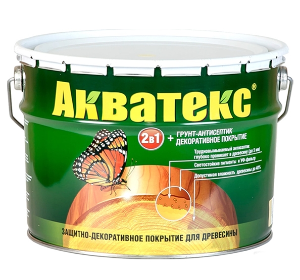Пропитка Акватекс Пропитка на алкидной основе (палисандр, 10 л) Пропитка Акватекс Пропитка на алкидной основе (палисандр, 10 л)