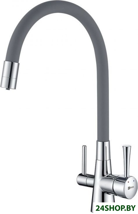 Смеситель Lemark Comfort LM3075C (хром/серый) Смеситель Lemark Comfort LM3075C (хром/серый)