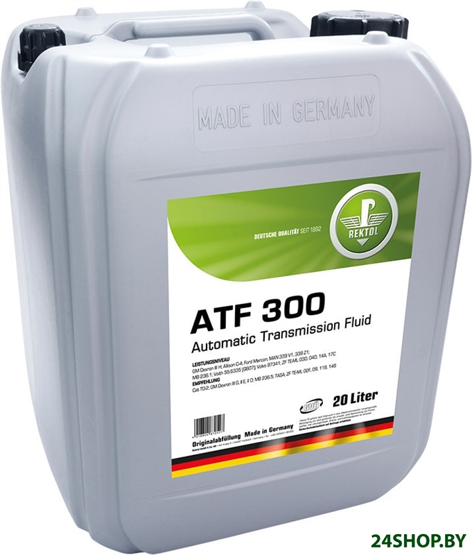 Трансмиссионное масло Rektol ATF 300 20л Трансмиссионное масло Rektol ATF 300 20л
