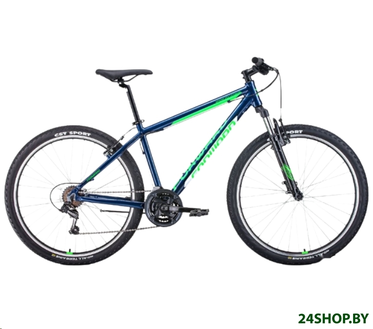 Велосипед Forward Apache 27.5 1.0 Classic р.19 2022 (синий/зеленый) Велосипед Forward Apache 27.5 1.0 Classic р.19 2022 (синий/зеленый)