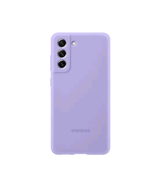 Чехол SAMSUNG Silicone Cover для S21 FE Violet (EF-PG990TVEGRU) Чехол SAMSUNG Silicone Cover для S21 FE Violet (EF-PG990TVEGRU)