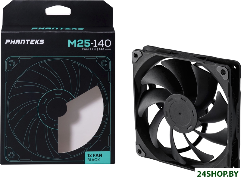Вентилятор для корпуса Phanteks M25-140 PH-F140M25_PWM_BBK01 Вентилятор для корпуса Phanteks M25-140 PH-F140M25_PWM_BBK01