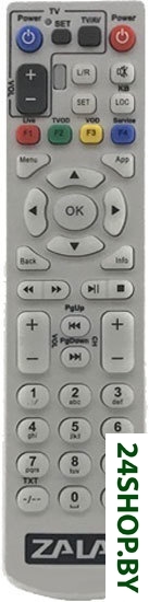Пульт ДУ ZALA IP TV (серый) Пульт ДУ ZALA IP TV (серый)