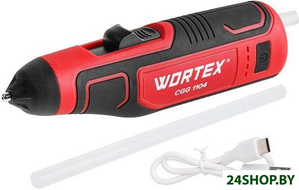 Термоклеевой пистолет Wortex CGG 1104 1334530 (с АКБ) Термоклеевой пистолет Wortex CGG 1104 1334530 (с АКБ)