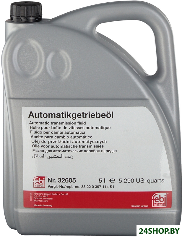 Трансмиссионное масло Febi bilstein ATF 32605 5л Трансмиссионное масло Febi bilstein ATF 32605 5л