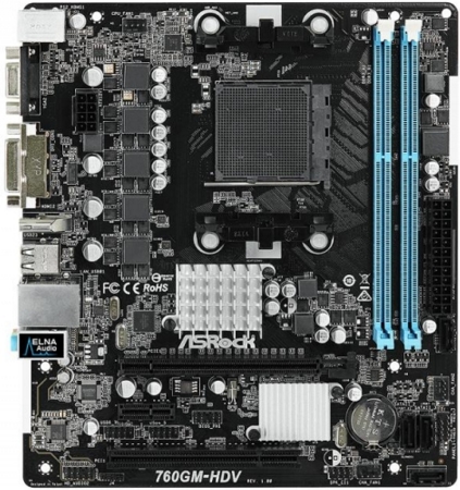 Материнская плата ASRock 760GM-HDV Материнская плата ASRock 760GM-HDV