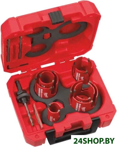 Набор коронок Milwaukee Bighawg 4932464939 (10шт) Набор коронок Milwaukee Bighawg 4932464939 (10шт)