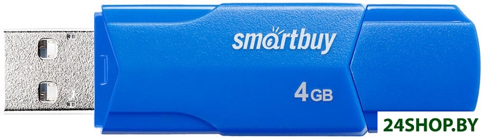 USB Flash SmartBuy Clue 4GB (синий) USB Flash SmartBuy Clue 4GB (синий)