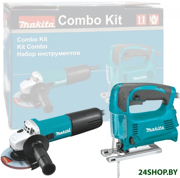 Набор электроинструмента Makita DK0116 (лобзик + болгарка) Набор электроинструмента Makita DK0116 (лобзик + болгарка)