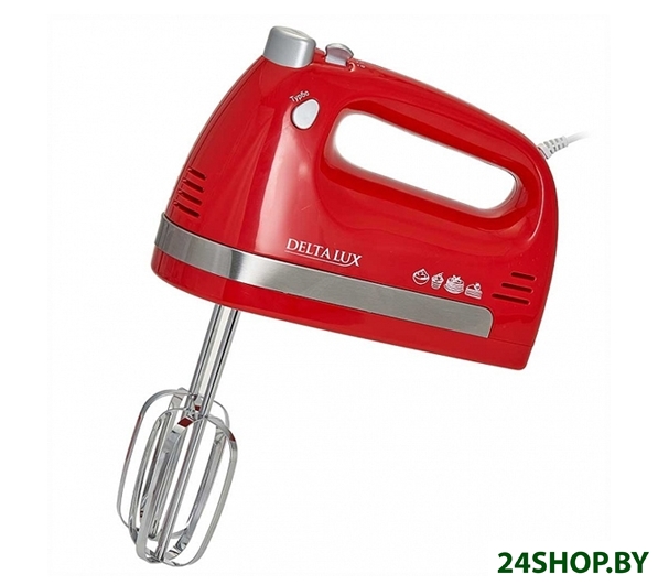 Миксер Delta LUX DE-7705 (красный) Миксер Delta LUX DE-7705 (красный)