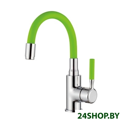 Смеситель Ledeme L1399-5 (хром/зеленый) Смеситель Ledeme L1399-5 (хром/зеленый)