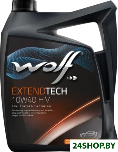Моторное масло Wolf ExtendTech 10W-40 HM 5л Моторное масло Wolf ExtendTech 10W-40 HM 5л