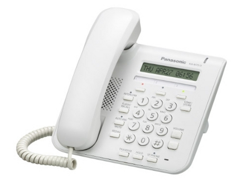 Проводной телефон Panasonic KX-NT511ARUW Проводной телефон Panasonic KX-NT511ARUW