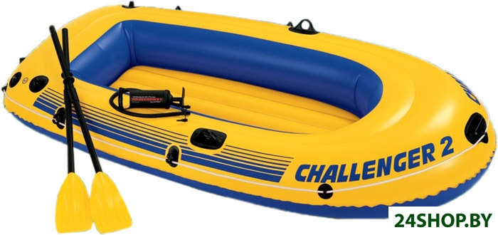 Надувная лодка INTEX Challenger 2 Set 68367 Надувная лодка INTEX Challenger 2 Set 68367