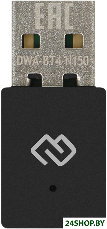 Wi-Fi/Bluetooth адаптер Digma DWA-BT4-N150 Wi-Fi/Bluetooth адаптер Digma DWA-BT4-N150