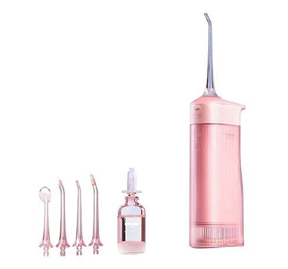 Ирригатор Soocas W1 (розовый, 4 насадки, чехол, ополаскиватель) Ирригатор Soocas W1 (розовый, 4 насадки, чехол, ополаскиватель)