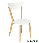 Картинка Стул TetChair Maxi (белый/бук натуральный)
