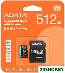 Premier AUSDX512GUICL10A1-RA1 microSDXC 512GB (с адаптером)