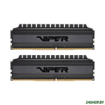 Картинка Оперативная память Patriot Viper 4 Blackout 2x4GB DDR4 PC4-25600 PVB48G320C6K