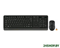 Клавиатура + мышь A4Tech Fstyler FG1012 (черный/серый)