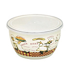 Картинка Миска с пластиковой крышкой METROT 195794