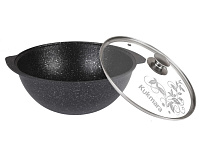 Картинка Казан Kukmara 4278869 (темный мрамор)