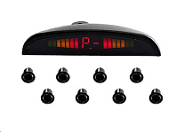 Картинка Парковочный радар Interpower IP-816 (черный)