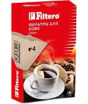 Картинка Фильтры для кофеварок Filtero 4 коричневый (упак.:80шт)