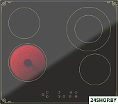 Картинка Варочная панель Дарина 4P8 E326 B (черная)