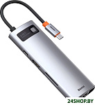 Картинка Док-станция Baseus CAHUB-CV0G