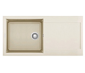 Картинка Кухонная мойка Elleci Easy 480 Bianco Antico 62