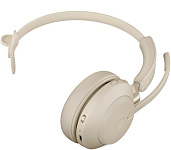 Картинка Наушники Jabra Evolve2 65 MS Mono USB-A (бежевый)