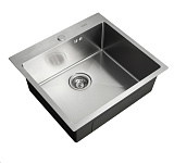 Картинка Кухонная мойка Arfeka AF 550х505 Satin Nano