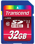 Карта памяти Transcend SDHC Class 10 UHS-I 32Gb (TS32GSDHC10U1)