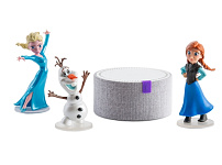 Картинка Умная колонка Яндекс Станция Мини (белый) + 3 игрушки Холодное сердце