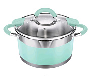 Картинка Кастрюля LARA MINT LR02-540 (нержавеющая сталь)