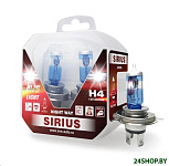 Картинка Галогенная лампа AVS Sirius Night Way H4 2шт