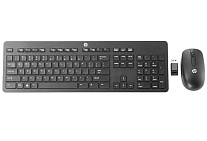 Картинка Клавиатура + мышь HP T6L04AA (черный)
