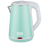 Картинка Электрочайник Goodhelper KPS-182C (зеленый/белый) (уценка арт. 986000)