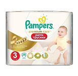 Картинка Подгузники Pampers Premium Care Pants 3 (6-11 кг) 28 шт
