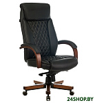 Картинка Кресло Бюрократ T-9924WALNUT (черный)