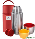 Картинка Термос Relaxika 102 в термочехле 750мл (нержавеющая сталь)