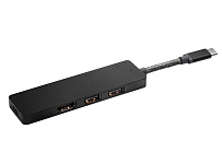 Картинка Док-станция HP Elite USB-C Hub 4WX89AA