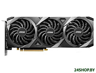 Картинка Видеокарта MSI GeForce RTX 3060 Ti Ventus 3X 8G OC LHR