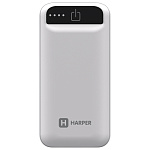 Картинка портативное зарядное устройство HARPER PB-2605 (белый)
