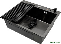 ECO AR мойка 600*500, роллер-мат, дозатор Black